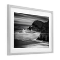 thumbnail image 2 of Stupell Industries Transitional Perched Above The Pacific Gray Framed Print Under Glass, 20 x 14, by Rick Berk, 2 of 8