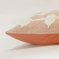 thumbnail image 3 of Rizzy Home Coral 14"X20" Diamond Woven Poly Filled Throw Pillow, 3 of 5