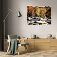 thumbnail image 3 of Alan Hausenflock 44x31 Gallery Wrapped Canvas Wall Art Titled - Autumn on the River I, 3 of 4