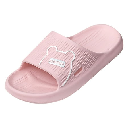 

ASEIDFNSA High Heels for Women Womens House Shoes Slippers Indoor Women Slippers New Pattern Style Fashion Trend In Summer Cute Cartoon Flat Bottom Comfortable Non Slip Slippers