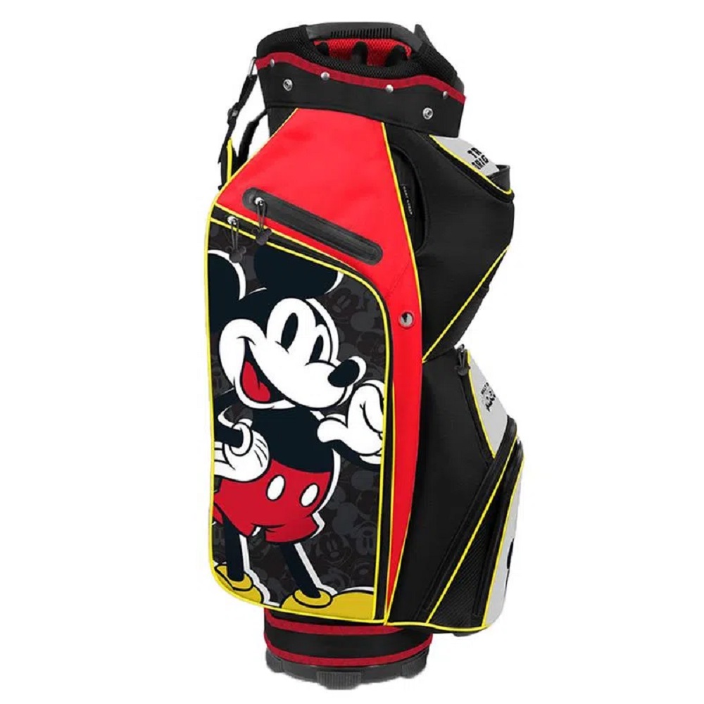 Team Effort Golf Disney Bucket III Cooler Cart Bag Black/Red/White