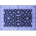 thumbnail image 1 of Ahgly Company Indoor Rectangle Oriental Blue Traditional Area Rugs, 5' x 8', 1 of 4