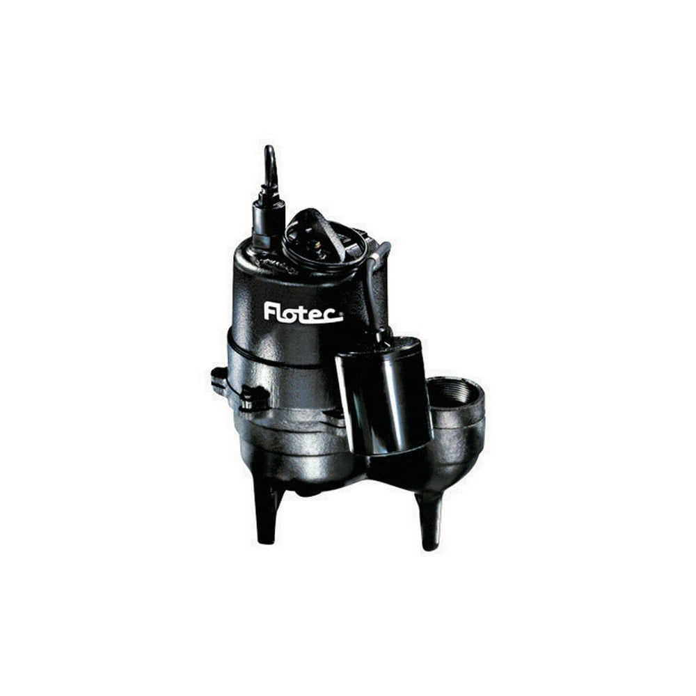 Flotec 1/2 hp 9000 gph Cast Iron Submersible Sewage Pump