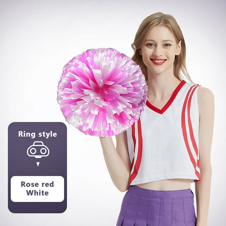Pom Poms Metallic Pink Adult Pom Poms Metallic Pink Adult