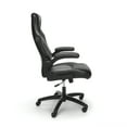 thumbnail image 6 of OFM Essentials Collection High-Back Racing Style Bonded Leather Gaming Chair, in Gray (ESS-3086-GRY), 6 of 13