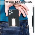 thumbnail image 2 of Phone Ring Holder Finger Kickstand, 360° Rotation Cell Phone Ring Holder Stand Metal Phone Back Grip for Magnetic Car Mount Foldable Cell Phone Stand Compatible with Most Smartphones, 2 of 5
