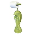 thumbnail image 2 of Hickory Manor House Free Standing Dolphin Toilet Paper Holder, 2 of 4