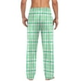 thumbnail image 5 of CYiJun Mens Flannel Pajama Pants Plaid Mens Pajama Bottoms Mens Lounge Pants with Pockets, 5 of 6