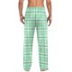 thumbnail image 5 of Pantalones de pijama largos para hombre, informales, con estampado a cuadros, holgados, deportivos, elásticos, rectos, vintage, con bolsillos, 5 of 6