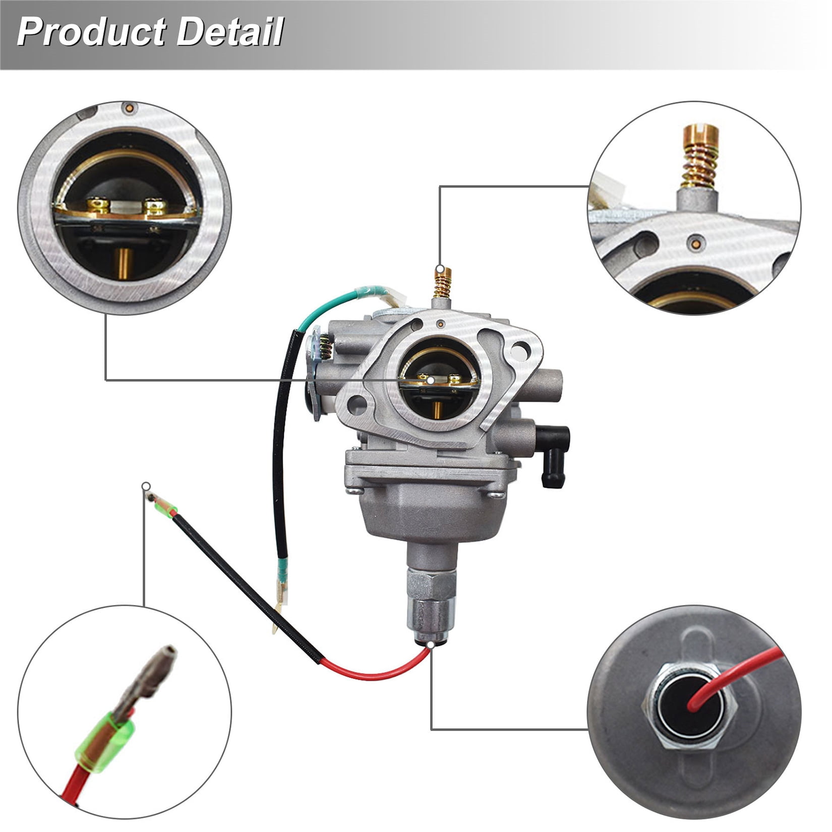 Kit Carburatore Turitrade Per Motori Kohler SV730 SV725 SV830 SV740 SV735 (12 Pezzi)