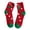 Red, variant on Luxalzxs Christmas Fuzzy Socks Coral Velvet Winter Warm Soft Plush Slipper Sock Christmas Holiday Crew Socks Casual Home Sleeping Socks