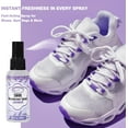 thumbnail image 3 of Air Jungles Lavender Shoe Deodorizer Spray 2 fl oz Pack of 2 Odor Eliminator for Sneakers, Boots, Gym Bag, Footwear Freshener, 3 of 8