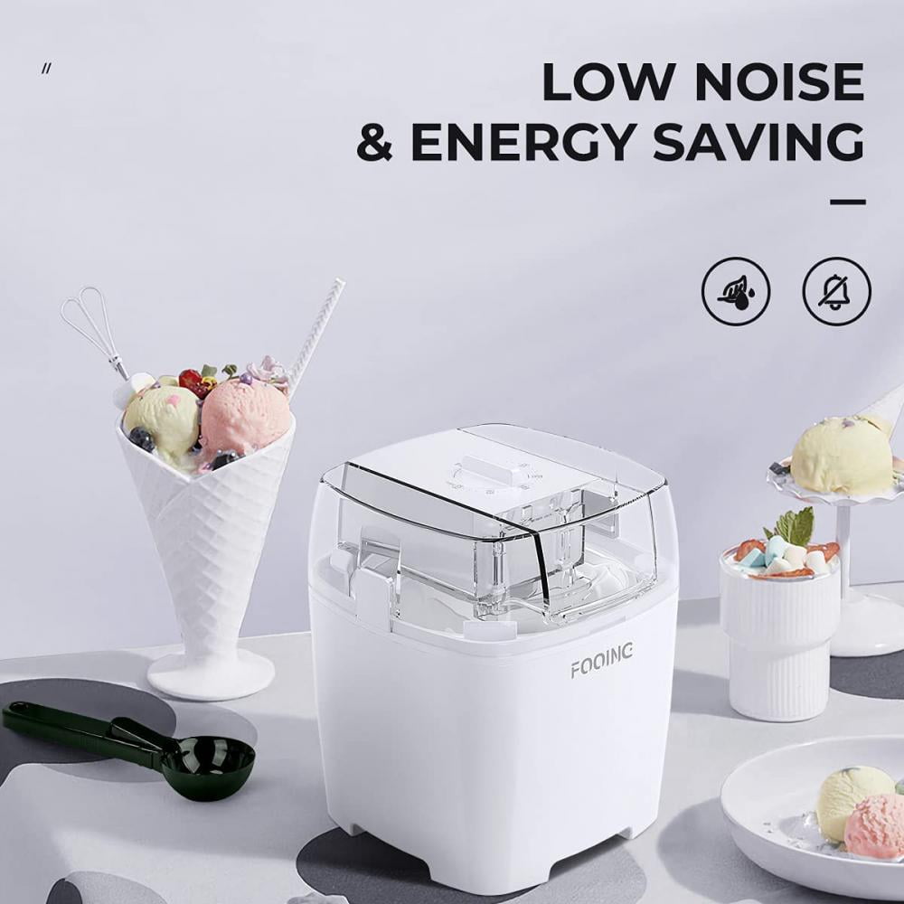 Electronic Ice Cream Makers, FOOING Homemade Ice Cream Machine 1.5