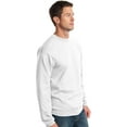 thumbnail image 5 of Port & Company Crewneck Sweatshirt. White. S., 5 of 5