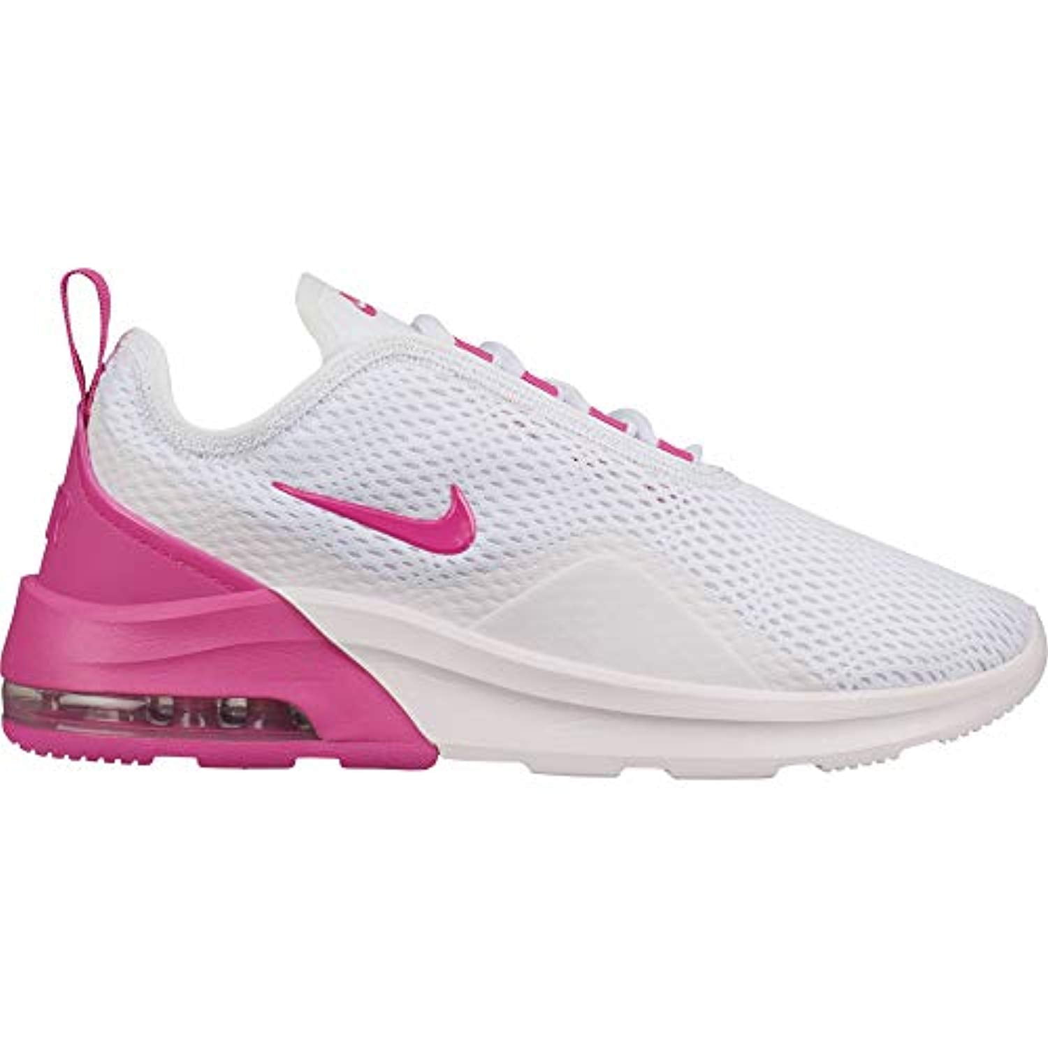 Nike Nike Womens Air Max Motion 2 Running Shoe Whitelaser Fuchsia