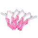 thumbnail image 2 of 5 pinzas para el pelo de cocodrilopinzas para el pelo para salón de peluquería (rosa), 2 of 5