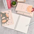 thumbnail image 3 of 4 Pcs A5 Spiral Notepad, A5 120 Pages/60 Sheets A5 Notebook Spiral Notebook Lined Diary Notebooks for Travel and School Memos, 3 of 5