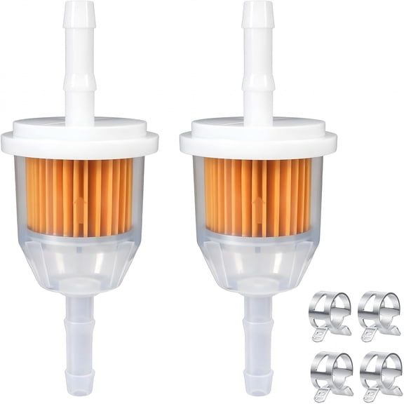 CURYMAY 25 050 22-S Engine Fuel Filter 51 Micron, 2-Pack Gas Filter