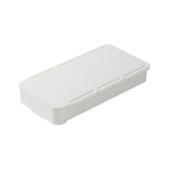 Invisible Drawer Storage Box with Lid Pull Out Under Desk Mini Drawer