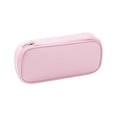 thumbnail image 2 of Clearance! Solid Color Pencil Case - Large Pencil Pouch with Multi-Sections, Sturdy Oxford Bag for Everyday Carry,Pink, 2 of 4