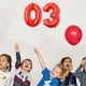 thumbnail image 5 of Advancent 32 pulgadas número globo decorativo papel de aluminio globo cumpleaños boda fiesta vacaciones regalo decoración tipo 7 Kits de decoración para fiestas rojo tres, 5 of 5