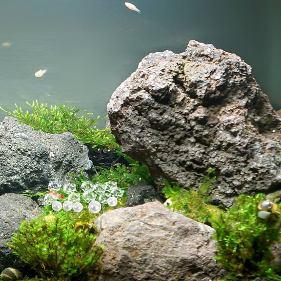 OUNONA 1Pack White Aquarium Sand Gravel with Natural Quartz Chips for Decorative Fish Tank