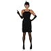 thumbnail image 3 of fun shack Flapper Costumes For Women Decades Black Flapper Costume Medium, 3 of 4