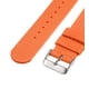 thumbnail image 5 of Amarillo Nylon Reloj Correa 20mm Ancho Duradero Nylon Correa con Plata Hebilla, Universal Reemplazo Lienzo Reloj Correa 21, 5 of 6