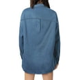 thumbnail image 4 of Fantaslook Denim Shirts for Women Button Down Blouses Long Sleeve Casual Tops Fall Outfits, 4 of 8