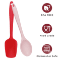 thumbnail image 3 of 2 Piece Mini Kitchen Utensil Set- Silicone Kitchen Tools with Spatulas, 3 of 5