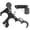 Black, variant on Compound Bow Release Aid Adjustable Trigger 3/4 Finger Aluminum Alloy Thumb Release Archery Hunting