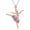 Rose Gold, variant on AOBOCO 10K 14K 18K Solid Gold Ballerina Ballet Dancer Pendant Necklace with 12 Months Birthstone Crystal from Austria, Gold Birthstone Jewelry Ballet Recital Gifts for Women