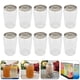 thumbnail image 4 of FELTECHELECTR 10 botellas de jugo desechables de 330 ml, recipientes transparentes para agua y bebidas, ideales para fiestas., 4 of 6