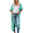 thumbnail image 2 of Nouveaux Hauts d'Été pour Femmes 2023 Mode Grande Taille Col Rond Manches Longues Imprimé Blouses Décontractées pour Sorties Chemise à Manches Longues pour Femmes, 2 of 9