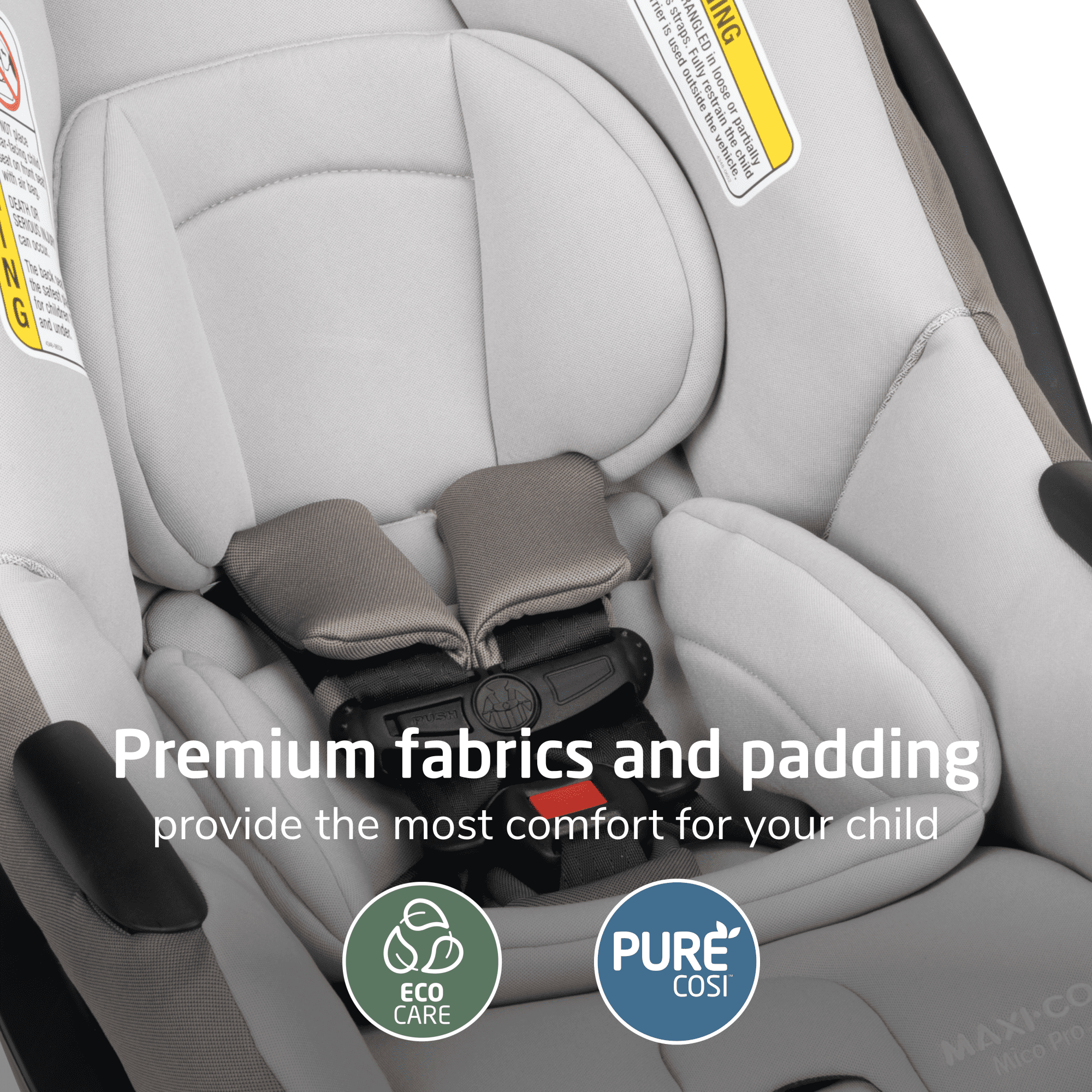 Maxi-Cosi Mico Pro+ Infant Car Seat, Oyster Shell Tan