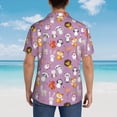 thumbnail image 6 of Daiia Lovely Animals Hawaiian Shirt for Men Gentle Cotton Regular Short Sleeve Casual-Small, 6 of 9