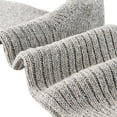 thumbnail image 4 of Lian LifeStyle Women's 1 Pair Knitted Wool Crew Socks One Size 7-10 (Light Gray), 4 of 6