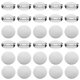 thumbnail image 1 of 50 Piezas de Bandejas Redondas Vacías para Broches de Plata con Pin, Clip de Broche Metálico para Corsage, Insignias de Identificación (31mm/1.2"), 1 of 7