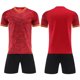 thumbnail image 3 of Odeerbi Niños Niñas Rápido Seco Fútbol Formación Uniforme Conjunto Gradiente Manga Corta Camiseta Shorts Malla Conjunto Atlético Para 1-12 Años, 3 of 5