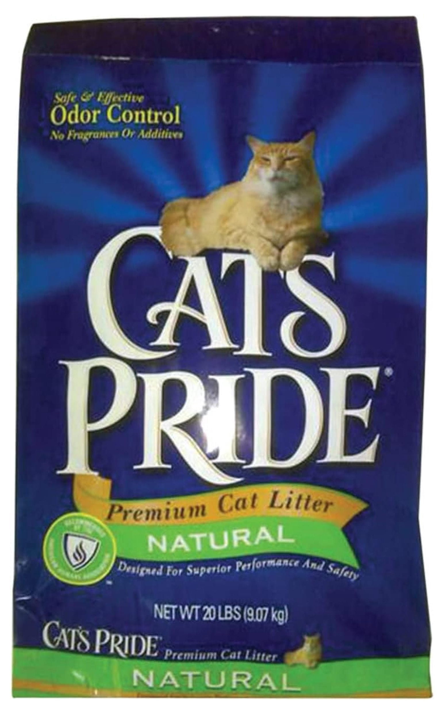 Natural Cat Litter, 20 lb. bag No Color No Size