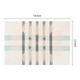 thumbnail image 4 of Unique Bargains 6 Packs Print Placemats for Dining Table Decor Black, 4 of 7