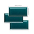 thumbnail image 4 of Sumhomie 9/45/90Pcs Tiles PVC Wall Sticker Kit Waterproof Furniture Decal Kitchen Wall Decor, 4 of 4