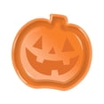 thumbnail image 4 of Halloween Serving Tray Pumpkin Shaped Snack Platter Durable PP Material for Party Decorations Desserts Candies, 4 of 9