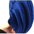 thumbnail image 2 of Playfully Ever After 1 to 6 inch Multi-Size Pack 24pc Felt Hearts (Navy Blue), 2 of 5