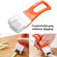 thumbnail image 4 of Rebanador de cebolla Cateissary de acero inoxidable Naranja, 4 of 6