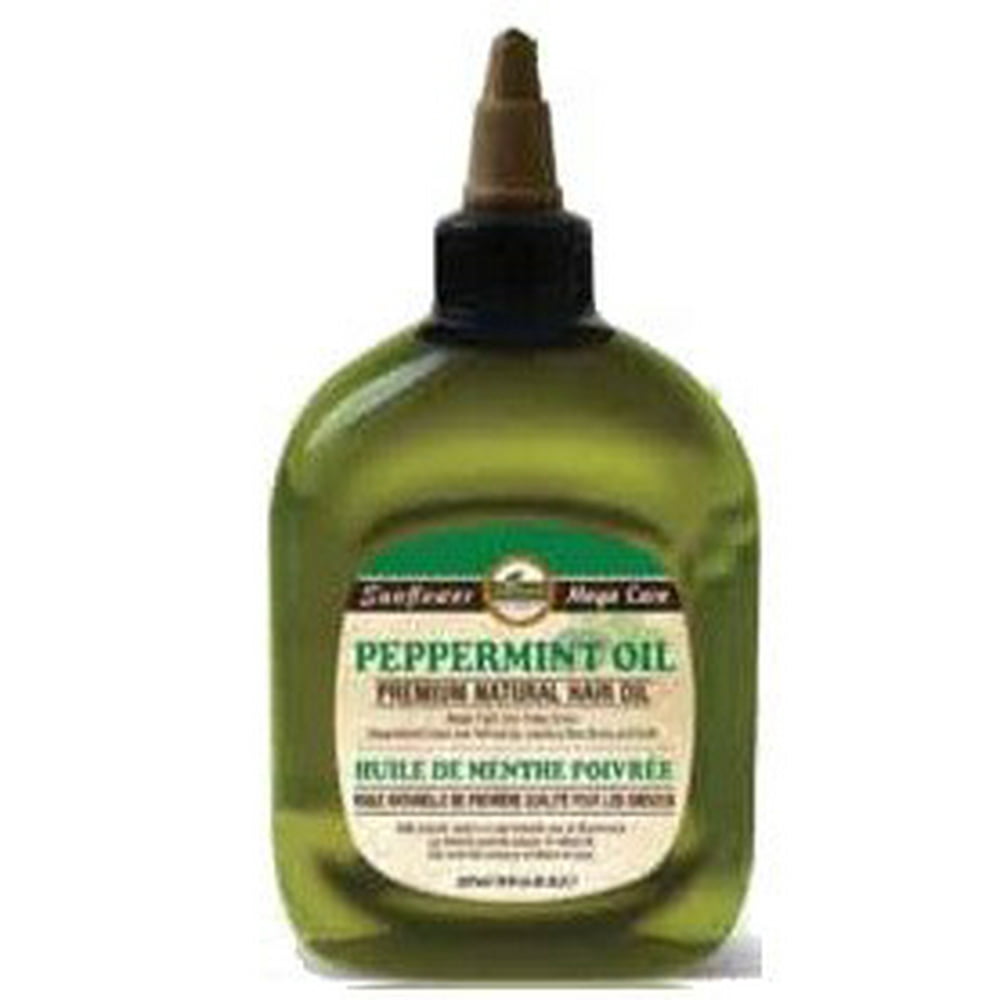 Difeel Premium Natural Hair Oil Peppermint Oil 8 ounce