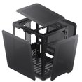 thumbnail image 4 of Mini Caja JONSBO C6 con Asa Negra MATX Malla con Soporte para Fuente ATX, 4 of 6