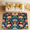 Multicolour 4, variant on CURLYOOT Leopard Print Area Rugs for Living Room Bedroom, 4' 10" x 6' 8" Washable Rug, Leopard Cheetah Floor Carpet with Non Slip Backing for Dining Room Indoor