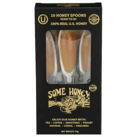 Pack of 6 Some Honey Honey Spoons 10 Pack 2.5 oz