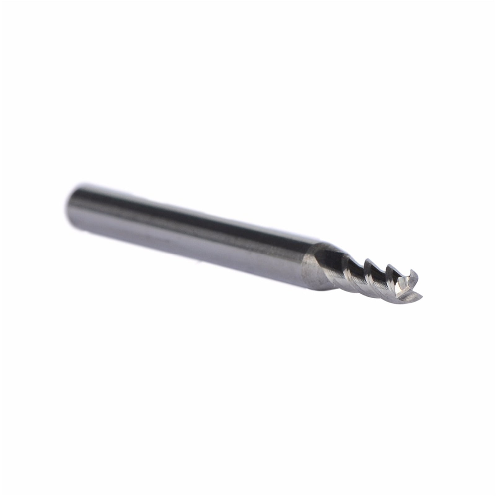 2pcs D3-4-50 Tungsten Steel End Mills 3 Flute Flattened Head Milling Cutters Carbide End Mills HRC45 Machining for Aluminum